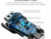 Puridea CC02 2xUSB – ładowarka samochodowa, czarna (używany) – zdjęcie 5