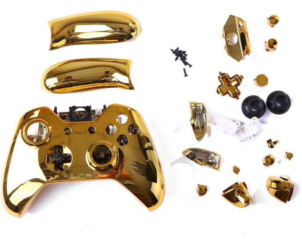 Osłona kontrolera Xbox One HDE złoty chrom (stan nowy)