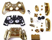 Osłona kontrolera Xbox One HDE złoty chrom (stan nowy) – zdjęcie 3