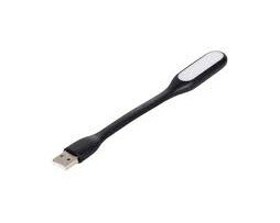 Mini lampa LED zasilana przez USB do notebooka czarna