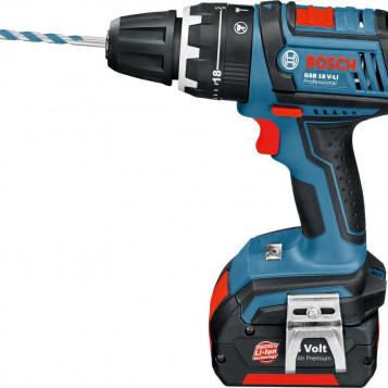 Wiertarko-wkrętarka akumulatorowa Bosch Professional GSB 18 V-Li + ładowarka i bateria