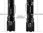 Latarka taktyczna LED Morpilot Tactical – stan: nowy – zdjęcie 3