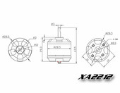 Emax XA2212 820KV 3S – bezszczotkowy silnik (ogłoszenie) – zdjęcie 2