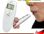 Mobilny mini alkomat LCD tester, stan: używany – zdjęcie 1