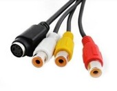 Przewód do kamery cyfrowej 10 pin na AV RCA – stan: nowy – zdjęcie 1