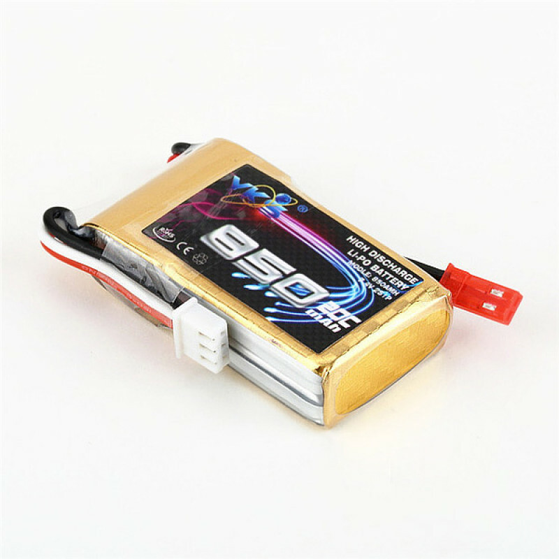 Akumulator bateria LiPo YKS 850mAh 20C 7.4V, stan: używany