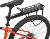 Aluminiowy bagażnik rowerowy mocowany na sztycy (stan nowy) – zdjęcie 2