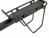Aluminiowy bagażnik rowerowy mocowany na sztycy (stan nowy) – zdjęcie 4