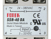 Fotek SSR-40 DA 3V 32V – regulator przekaźnik (stan nowy) – zdjęcie 1