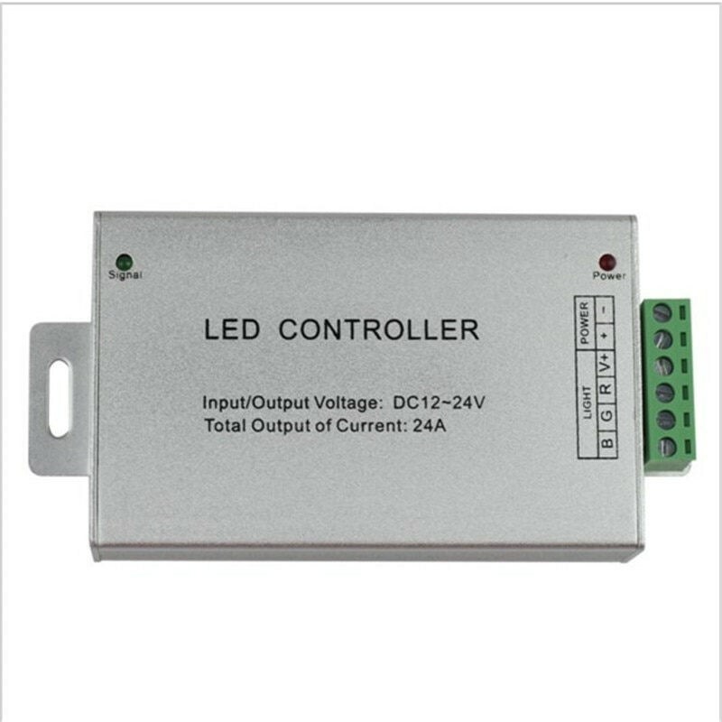 Kontroler taśm led RGB 288W 24A pilot radiowy (stan nowy)