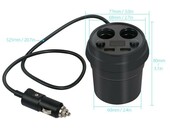 Ładowarka samochodowa USB OFS-056 3.1A podwójna (używany) – zdjęcie 4