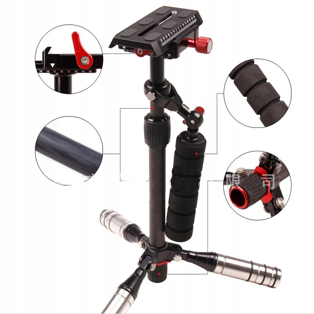 Stabilizator ręczny ze statywem Andoer aluminiowy – oferta