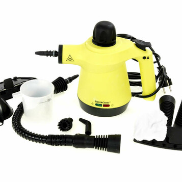 SilverCrest SDR 1100 B2 – myjka parowa, żółta (używany)
