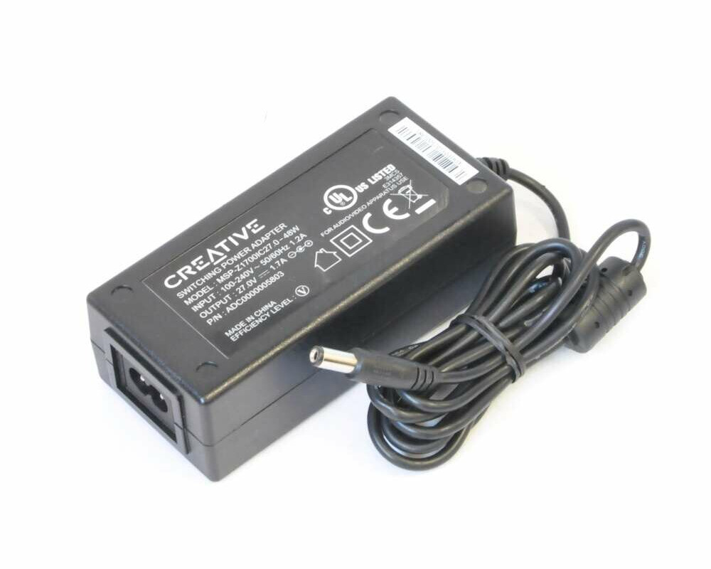 Creative GigaWorks T20 T40 – zasilacz 27V 1.7A (stan nowy)