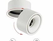 Dr.Lazy – lampa natynkowa LED 360 ruchoma 10W (używany) – zdjęcie 4