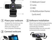 Dericam W3 1080p FHD USB – kamera internetowa (używany) – zdjęcie 2