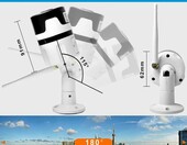STARCAM C63S HD WiFi – kamera zewnętrzna IP – stan: używany – zdjęcie 3