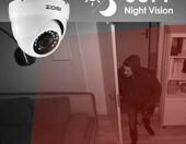 ZOSI ZM4182B FHD – kamera kopułowa monitoringu IP (używany) – zdjęcie 3