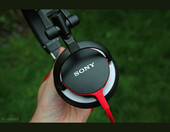 Sony MDR-V55 – słuchawki nauszne DJ, stan: używany – zdjęcie 3