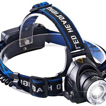 CREE XM-L – latarka czołowa LED ZOOM, stan: nowy
