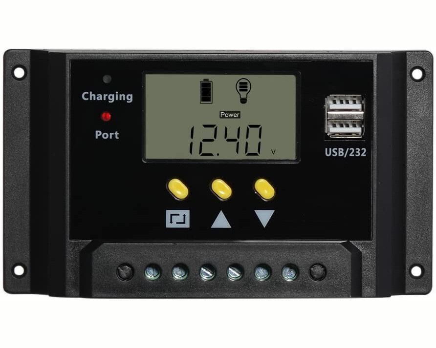 Solarny regulator ładowania PWN 12/24V 30A LMS2430 (używany)
