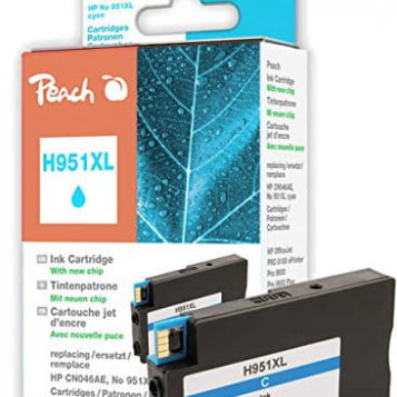 Peach tusz do drukarki HP 951XL Cyan 27ml (stan nowy)
