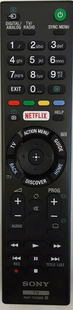 Sony RMT-TX200E – pilot, następca RMT-TX100D – stan: używany