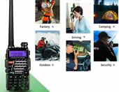 BAOFENG UV-5R PLUS Zielona – krótkofalówka (używany) – zdjęcie 4