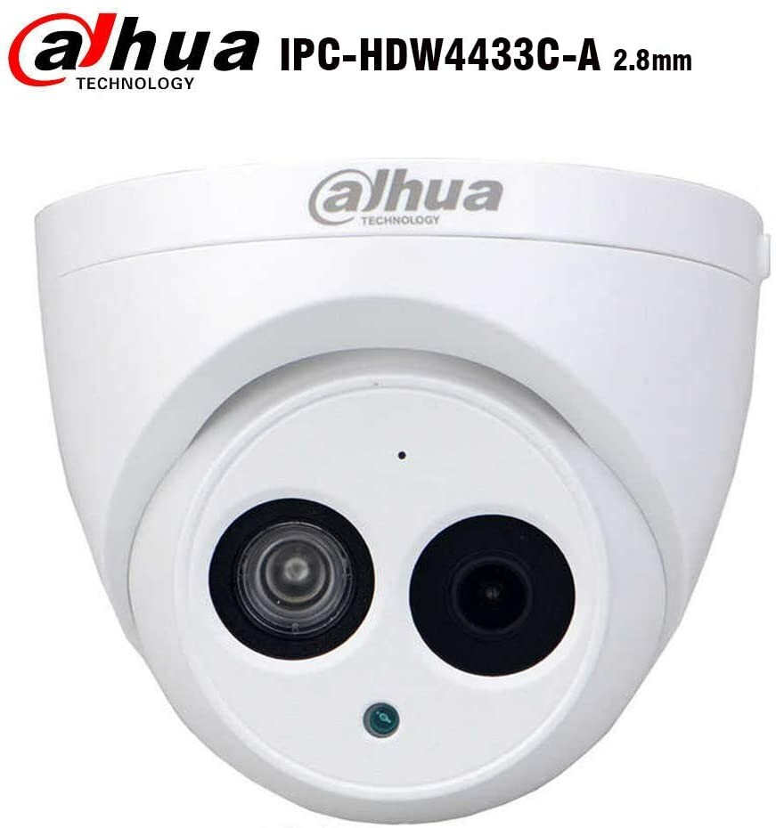 Dahua DH-IPC-HDW4433C-A PoE H.265 4MPx – kamera kopułowa IP