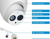 Dahua DH-IPC-HDW4433C-A PoE H.265 4MPx – kamera kopułowa IP – zdjęcie 3