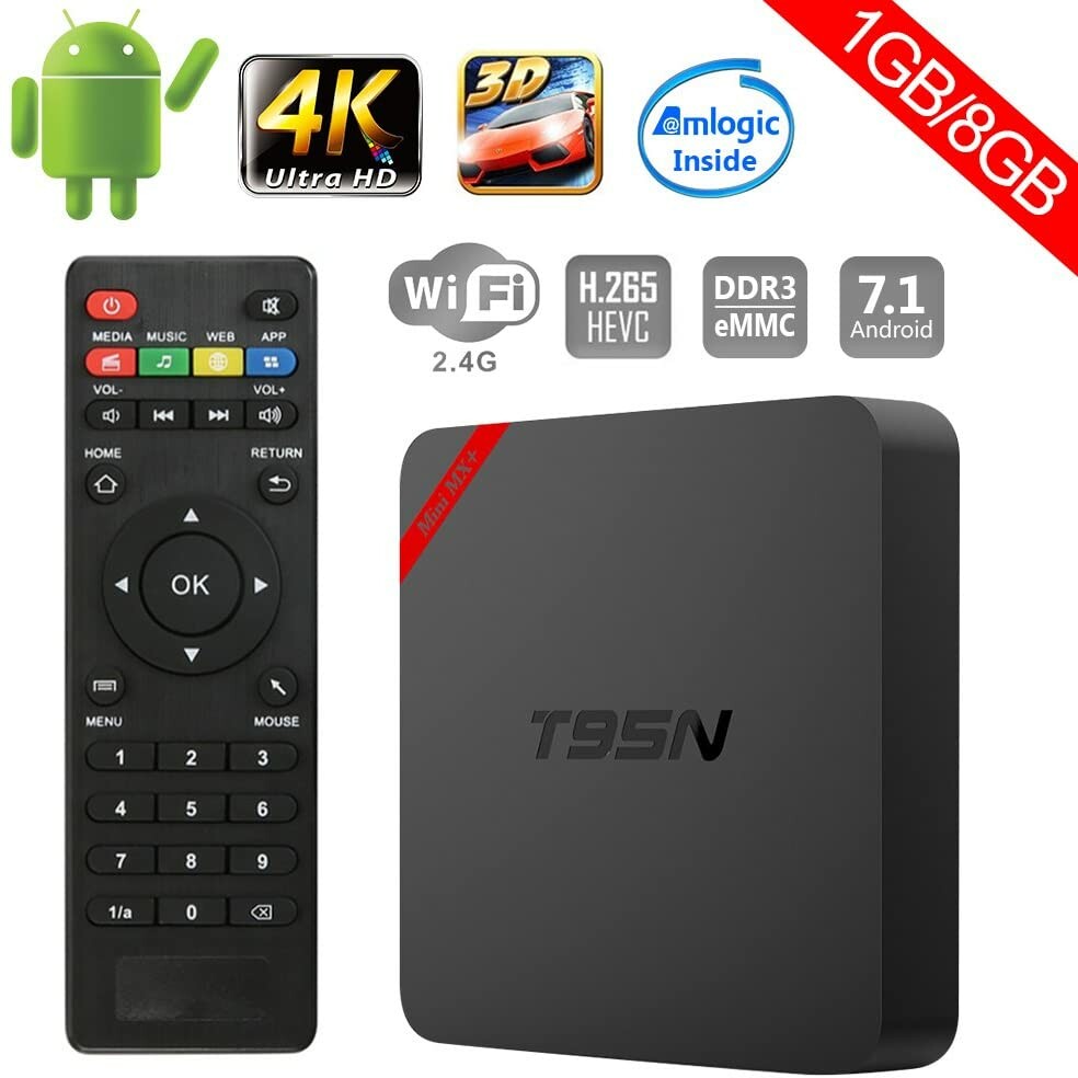 Odtwarzacz multimedialny tuner TV Box Mini MX T95N (używany)