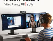 Larmtek Webcam W2 1080P FHD – kamera internetowa (używany) – zdjęcie 3