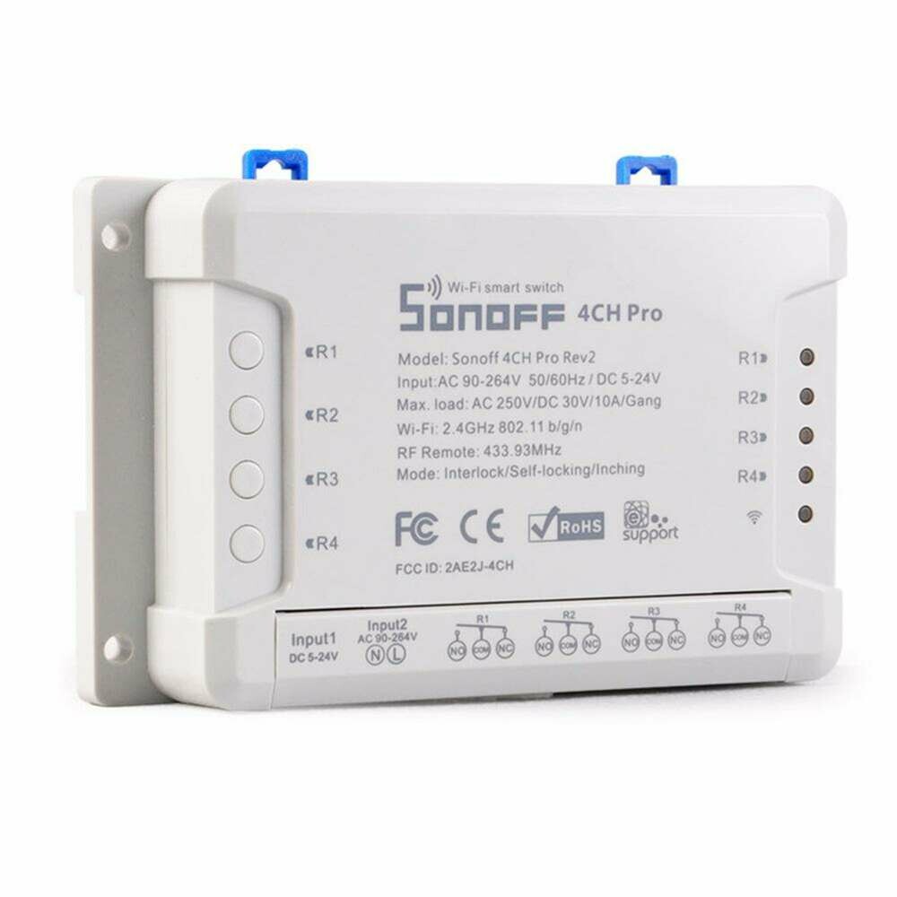 SONOFF 4CH Rev2 WiFi – przełącznik przekaźnik 4 (stan nowy)