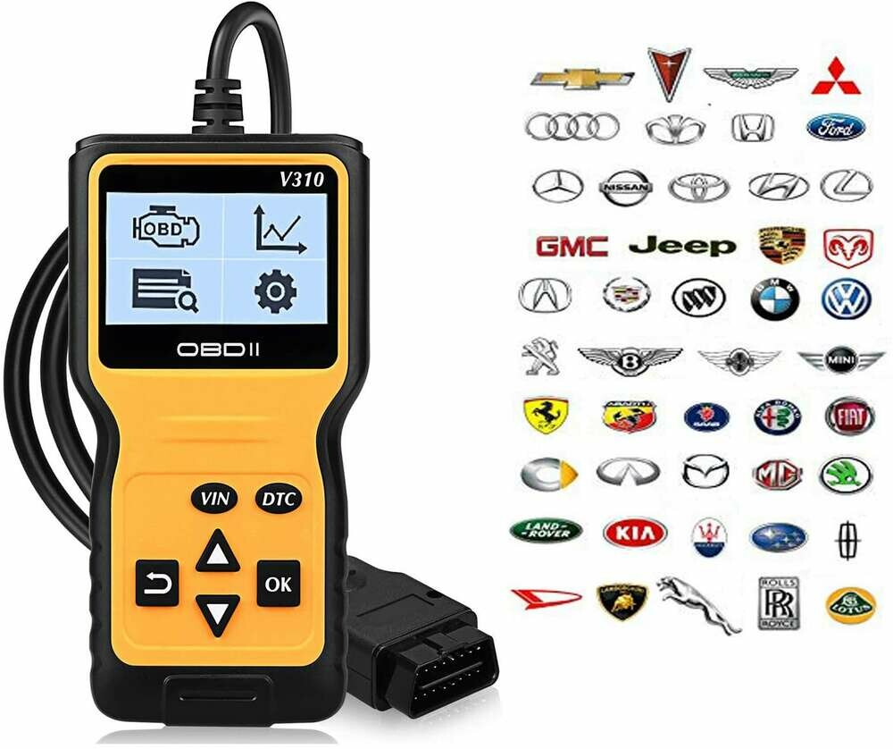 Skaner diagnostyczny czytnik kod usterek OBD2 V310 (używany)
