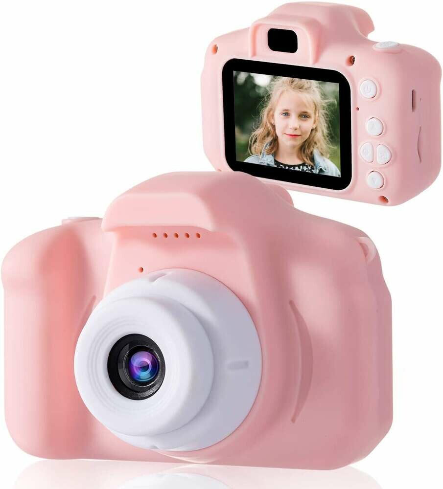 Aparat cyfrowy kamera dla dzieci HD 1080P różowy (używany)