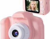Aparat cyfrowy kamera dla dzieci HD 1080P różowy (używany) – zdjęcie 1