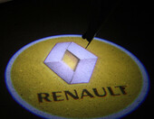 Projektor LED logo lampa Renault drzwi – ogłoszenie – zdjęcie 1