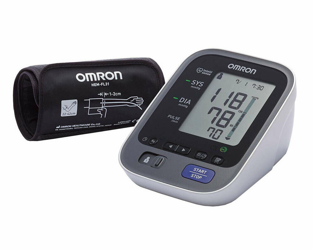 Omron M7 Intelli IT BT – ciśnieniomierz naramienny (używany)