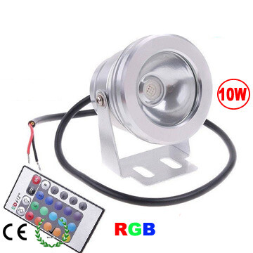 Halogen LED RGB 10W 12V basen oczko DC (stan nowy)