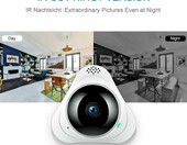 FREDI FR-3608W 960P WiFi – kamera 360 IP (używany) – zdjęcie 2