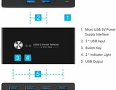 Rybozen – switch selector adapter przełącznika KVM (używany) – zdjęcie 3