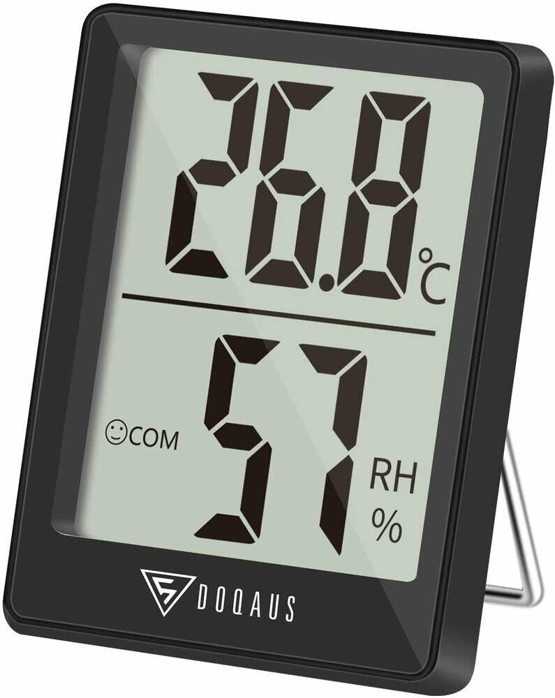 DOQAUS LCD – termometr pokojowy miernik (używany)