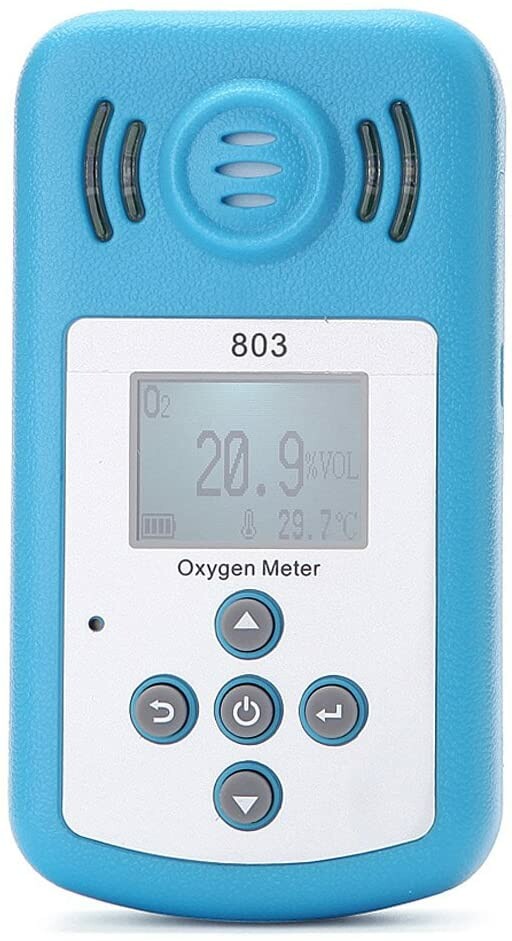 Mobilny detektor stężenia tlenu KXL-803 O2 LCD (stan nowy)