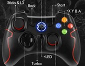 EasySMX ESM-9013 PS3 – bezprzewodowy kontroler pad (używany) – zdjęcie 2