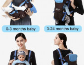 Nosidełko Ergo Carrier 18KG 3-24 M-CY ergonomiczne beżowe – zdjęcie 4