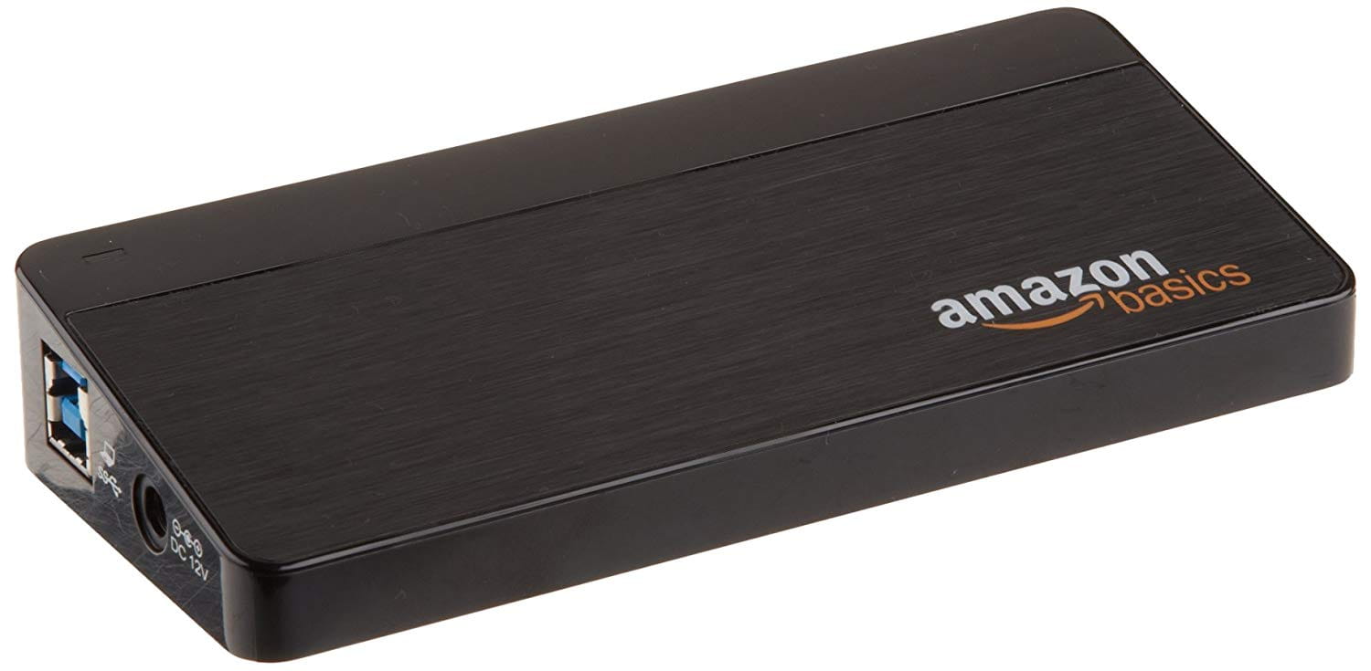 Stacja dokująca hub USB 3.0 AmazonBasics 7 portów