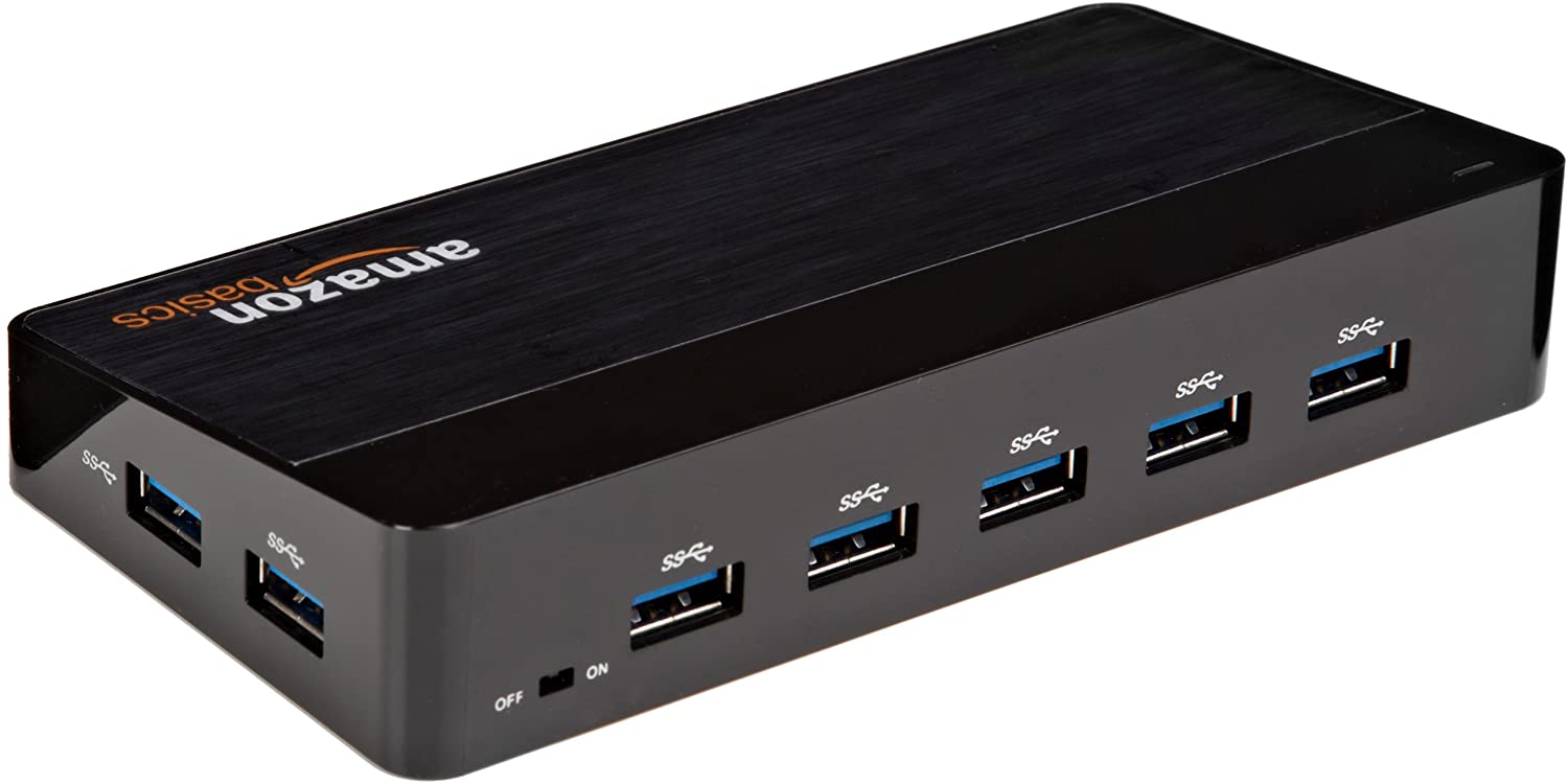 Stacja dokująca hub USB 3.0 AmazonBasics 10 portów