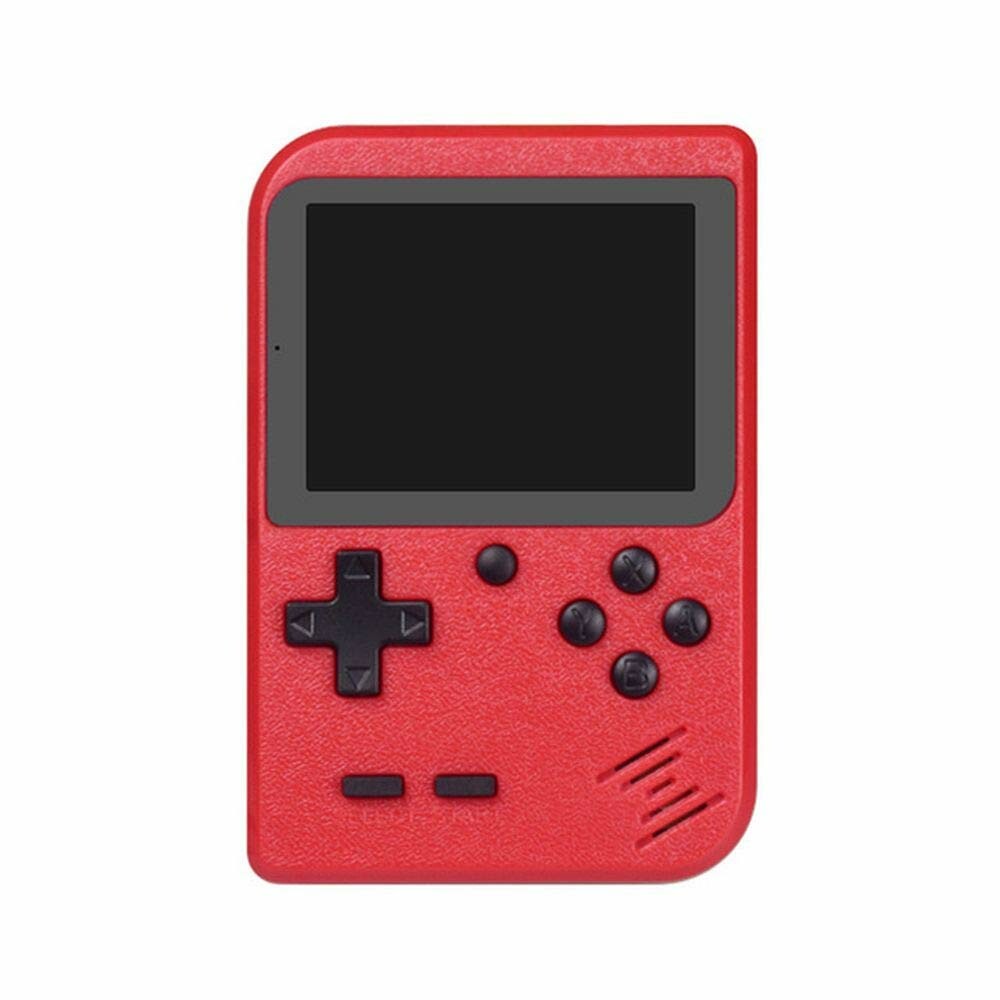 Gameboy 1GB – konsola do gier 8-bit Retro, 400 gier czerwona