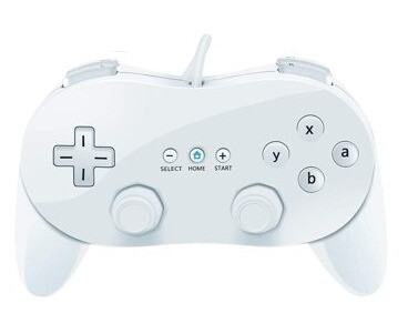 Kontroler pad gamepad do Nintendo Wii wibracje biały