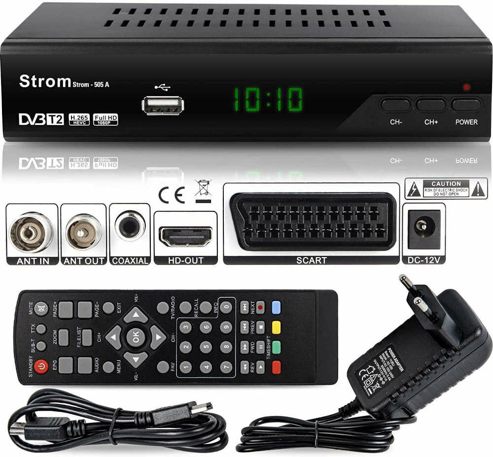 Strom -505 H.265 HEVC HD-DVB-T2 – odtwarzacz – oferta